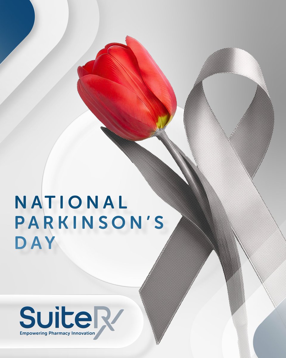 Standing together for National Parkinson's Day!

Turning awareness into action because diagnosis doesn't define a person. Let's improve the quality of life and make a difference in fueling research for a brighter tomorrow.

#SuiteRx #NationalParkinsonsDay