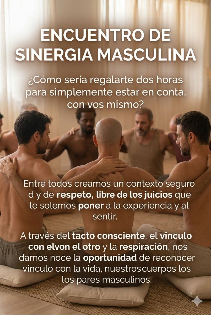Espacio Sinergia Masculina Rosario tweet media
