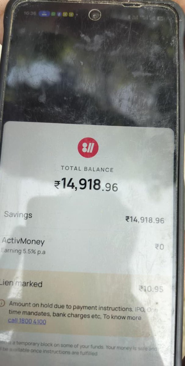 8969Live's tweet photo. @KotakBankLtd SHAME ON @KotakBankLtd! 😡
Blocking my ₹14,918/- just for a tiny ₹10.95 bank lien! Cyber hold is cleared but A/C Closure (SR 41186736) is pending for 4 days! Release my money NOW!
CRN: 653676967
@KotakBankCare @RBI @jagograhakjago @MahaCyber1 https://t.co/W8akPtZFAQ