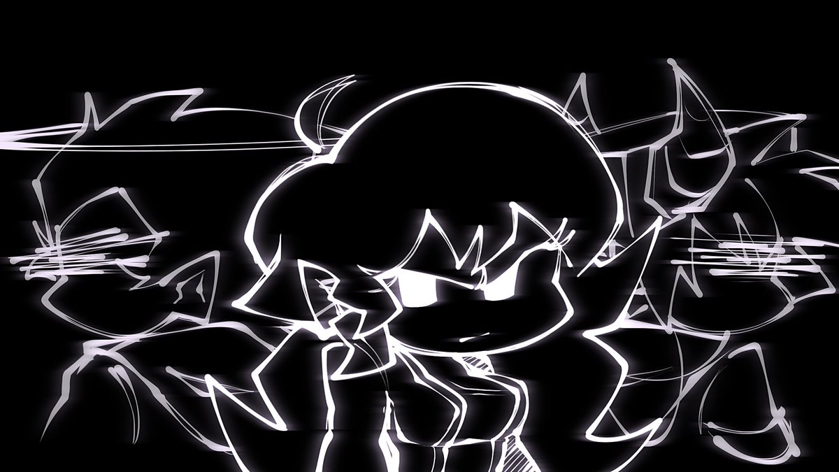 Pandora_P4's tweet image. LR Doodle
#fnf 
#fridaynightfunkin