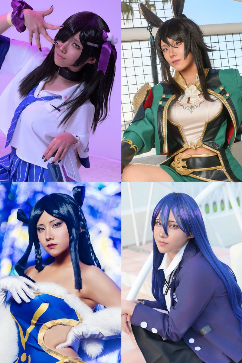 _3__mon_'s tweet photo. ⚠︎︎コスプレ
褐色肌が好きです。NIKKEと🐴とFTも好きです。

 #凍結祭りでフォロワー減ったから自己紹介して逆に増やす https://t.co/TuHCjt4orE