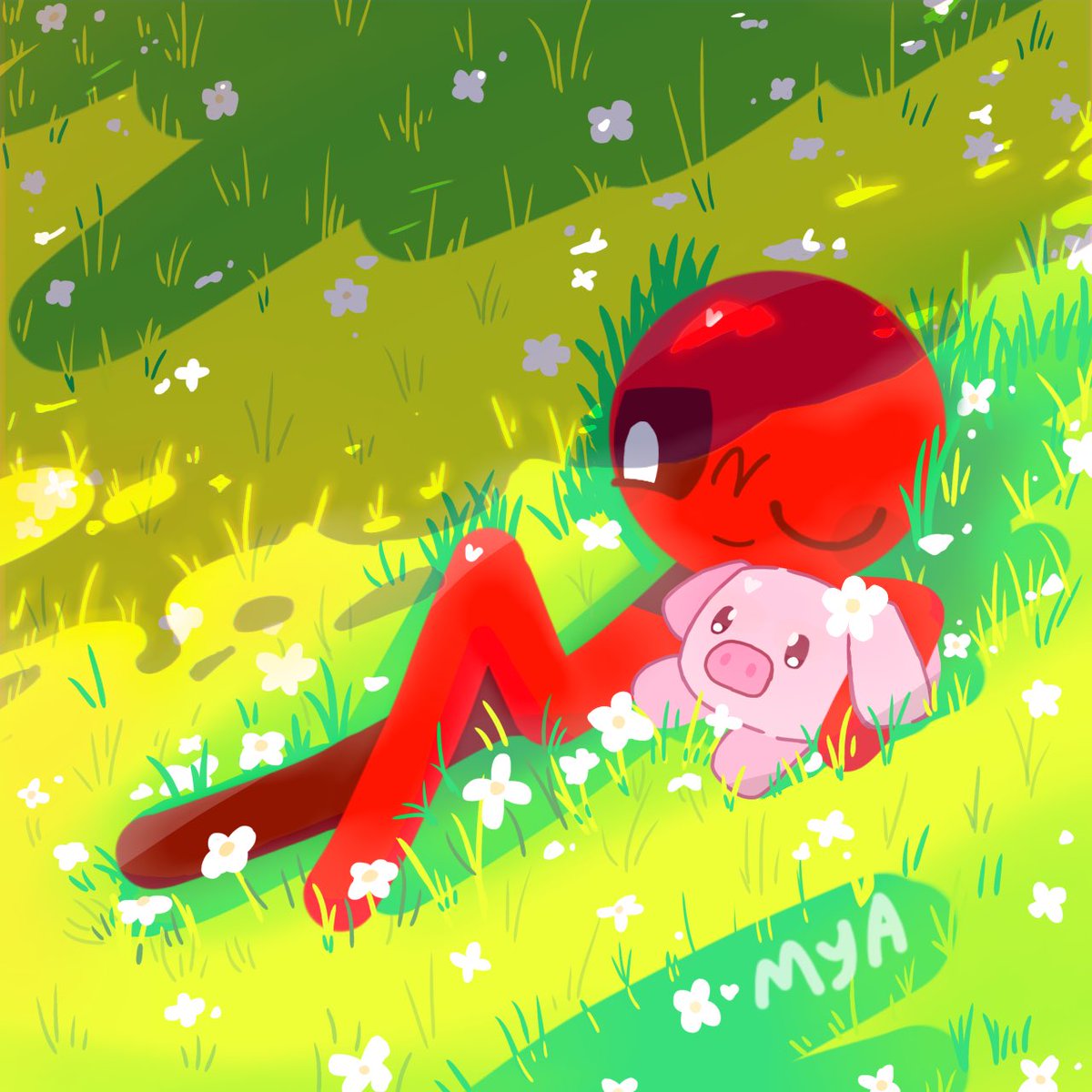 🔴🐷🌞☀️
Style:poeypepto
#alanbeker #red #alanbekerfanart #myart