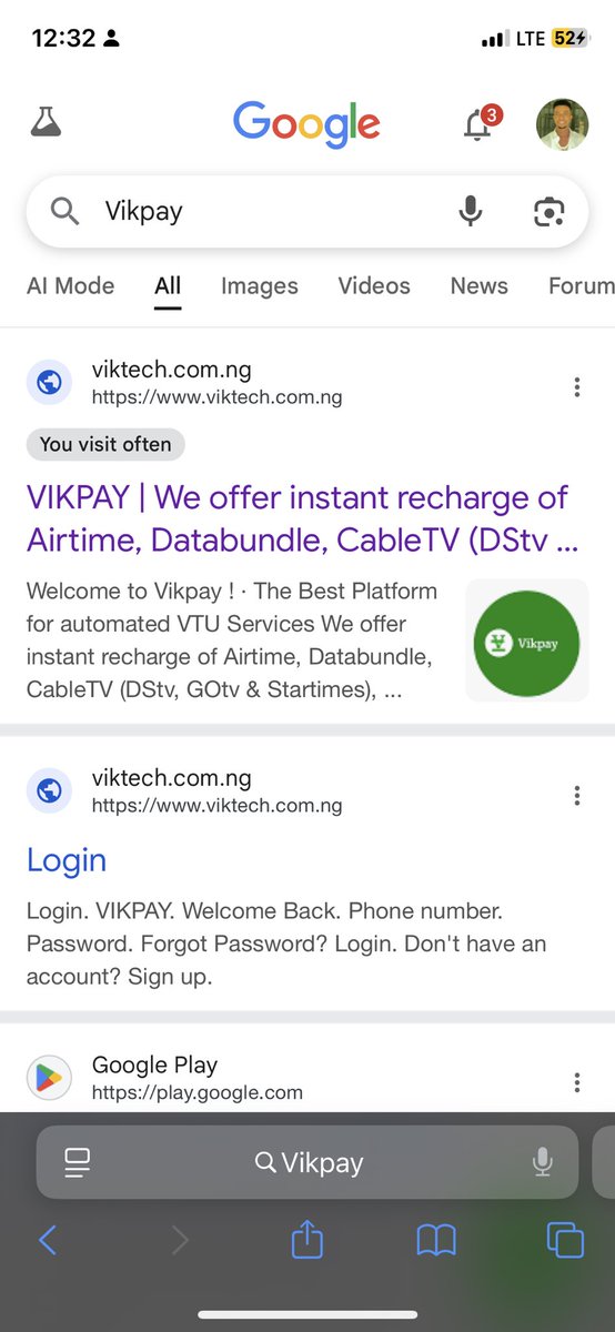 Utukviktor's tweet photo. Search Vikpay on your browser to use website (iPhone users should use website ) https://t.co/jgNDjpi7ax