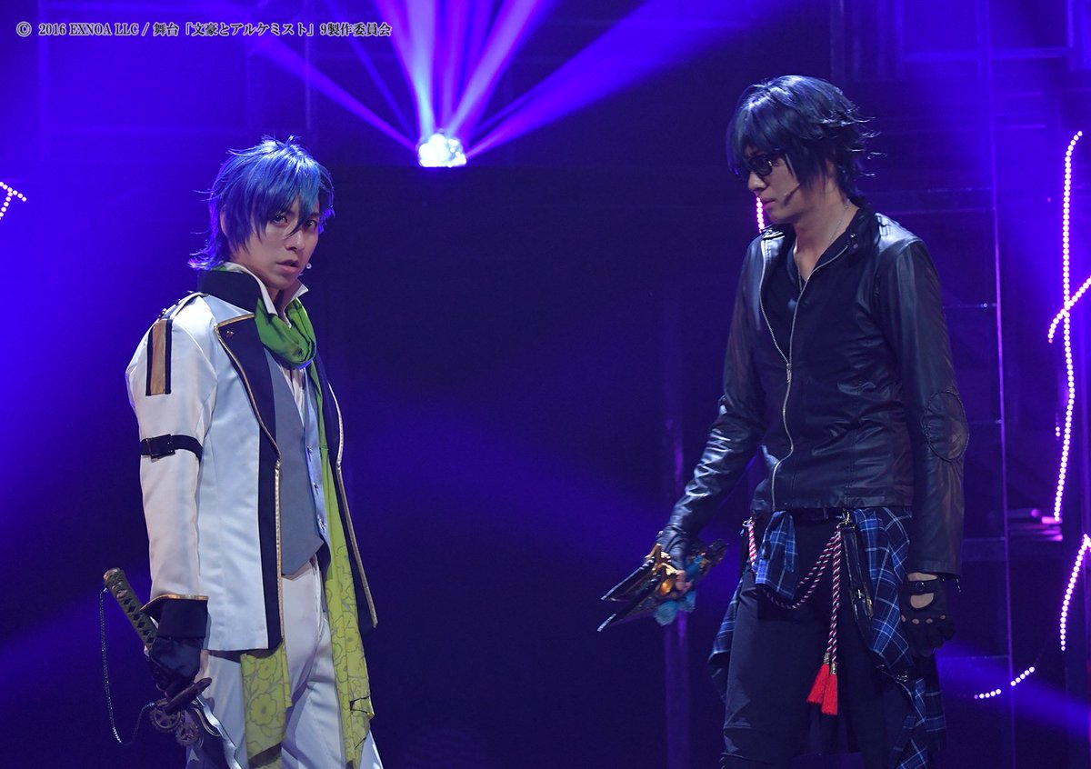 bunal_butai's tweet photo. ◤　　　　　　　　　◥
   　　　#文劇9 
  大阪初日夜公演ご来場
  ありがとうございます
◣　　　　　　　　　 ◢

明日の大千穐楽公演は
昼12:00-/夜17:00-
皆様のご視聴ご来場をお待ちしてます📕

📝アンケート
https://t.co/6oLvmtF54O
🎥大千穐楽生配信
https://t.co/JPacVsv8F1

#文アル https://t.co/RZ3U7xxqMk