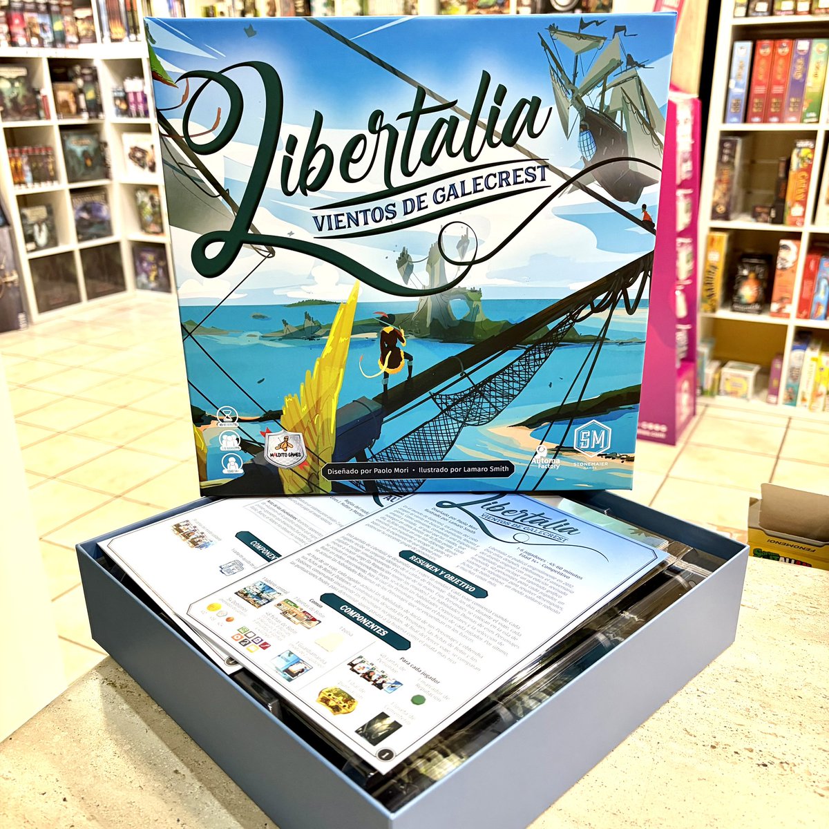 ludosaurus_vlc's tweet photo. Estos dos juegazos están disponibles de segunda mano en nuestro Mercado Cretácico 😄

⛵️Libertalia por 28€
🦅Pueblo por 28€

Están impecables 🥰

Dales un hogar 🏡 Te lo enviamos gratis en península si llegas a 55€ en tu pedido. O vente a recogerlo 🥰

https://t.co/dfyO1dBtBg https://t.co/5mvZ44XULm