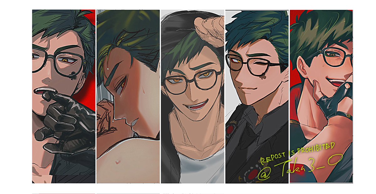 新刊のイラスト一部
描きかけ状態でサンプルもどき作って遊んでる