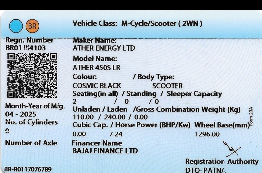 akashkmr092's tweet image. Issue with Bajaj Finance: I bought Ather 450S (as per RC) but loan booked as Ather Apex. Paying higher EMI + charged bounce &amp;amp; penal fees due to this error. No resolution despite complaint (SR164639215). @Bajaj_Finance please fix urgently.
#MisSelling