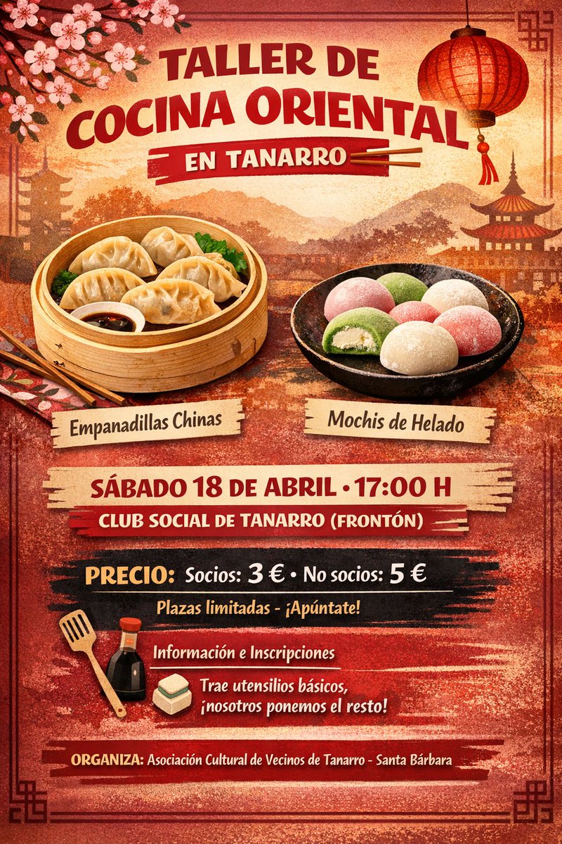 Asoc_Tanarro's tweet photo. 📝 Para apuntarse:
Entrad en el grupo de WhatsApp 👉 https://t.co/vgAXpxSUdG
y escribid vuestro nombre y si sois socios o no socios.

⏰ Fecha límite para apuntarse: jueves 16 a las 15:00 h

👥 Organiza: Asociación Cultural de Vecinos de Tanarro https://t.co/8Nt7zOZE2p