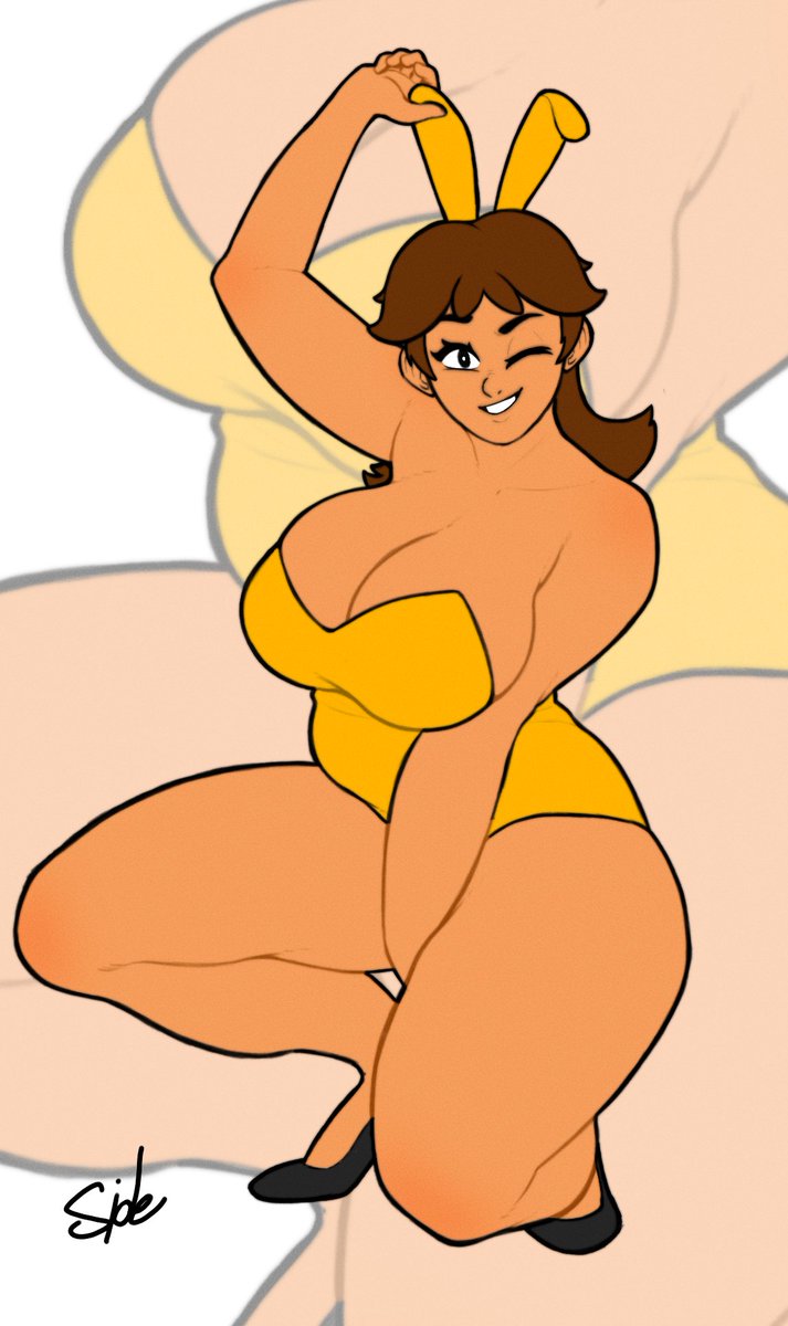 Quick bunny suit Daisy!