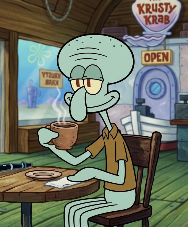 Squidward Dividend Dabs tweet media