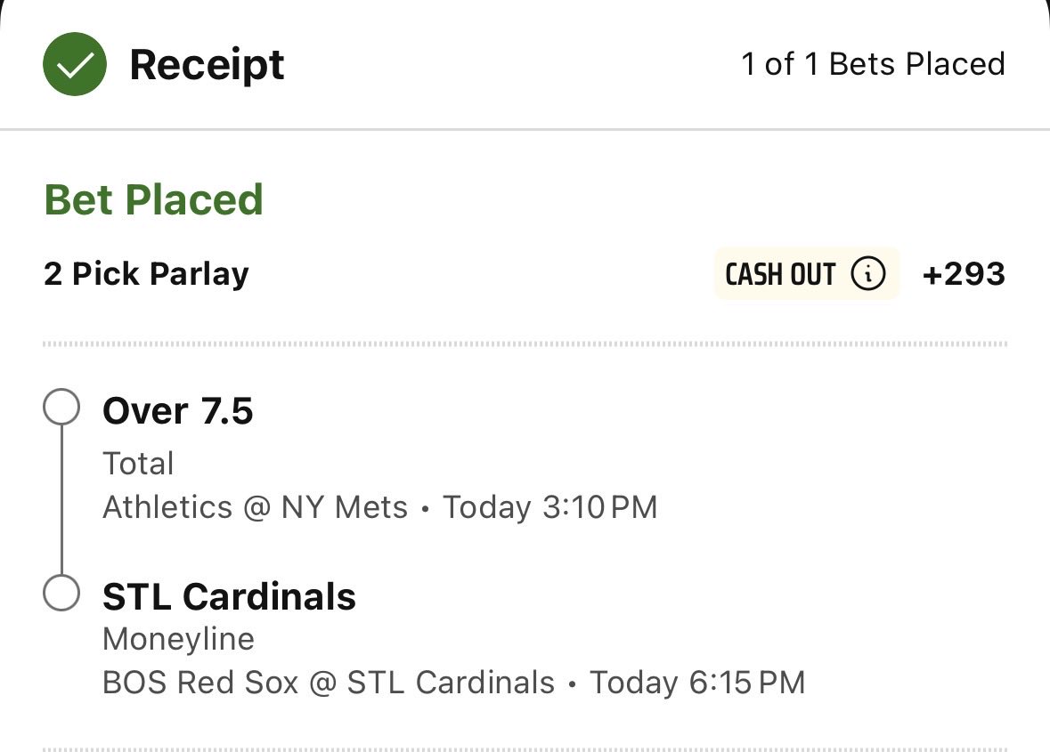 Burnzy’s Bets tweet media