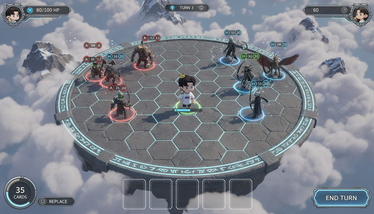 0xMR_NIK's tweet photo. Gm to all my Soneium  & Startale friends! ☀️

I’m starting a new series: Sharing one Startale Mini App at a time with full info + my best tips 👀

⚠️ Not financial advice! DYOR and play responsibly!

🎮 First : Heroes of Hecanos (@heroesofhecanos)

Contribute to the 750$ Season 0 Prize Pool and compete for your share! 🏆

Super easy access (even for non-crypto users):
→ Open Startale App (Social Login👀)  
→ Go to Mini Apps → play Heroes of Hecanos

Here is the Startale App 👉 https://t.co/5XqNbshuW6

1️⃣ What is this game ?

Turn based strategy made simple:  
Build your hero team → Equip & upgrade → Battle 1v1 → Climb the leaderboard!

Backed by Startale + Soneium. No waitlist  just play.  

Easy to learn. Hard to master. Perfect for strategy lovers ⚔️

2️⃣ My Pro Tips to grow faster:

- Start with Practice Mode to understand mechanics and unlock new heroes.
- Move to Solo Mode to test different strategies.
- Learn how to craft custom Cards and decks , which full guide is here:  
https://t.co/qEf04mrKV9

My personal experience: Picked a main hero, disenchanted cards I don’t use, and used the spirit to craft my favorite ones ✅

3️⃣ How to earn more points?
- Include Prismatic Cards (NFTs) in your deck :
mint them in-game by crafting or buy from the marketplace
- Rank up to higher tiers → get better rewards per match.

Add me in-game to fight 👀: MRNIK

What do you think? Already playing? Drop your username or questions below 👇