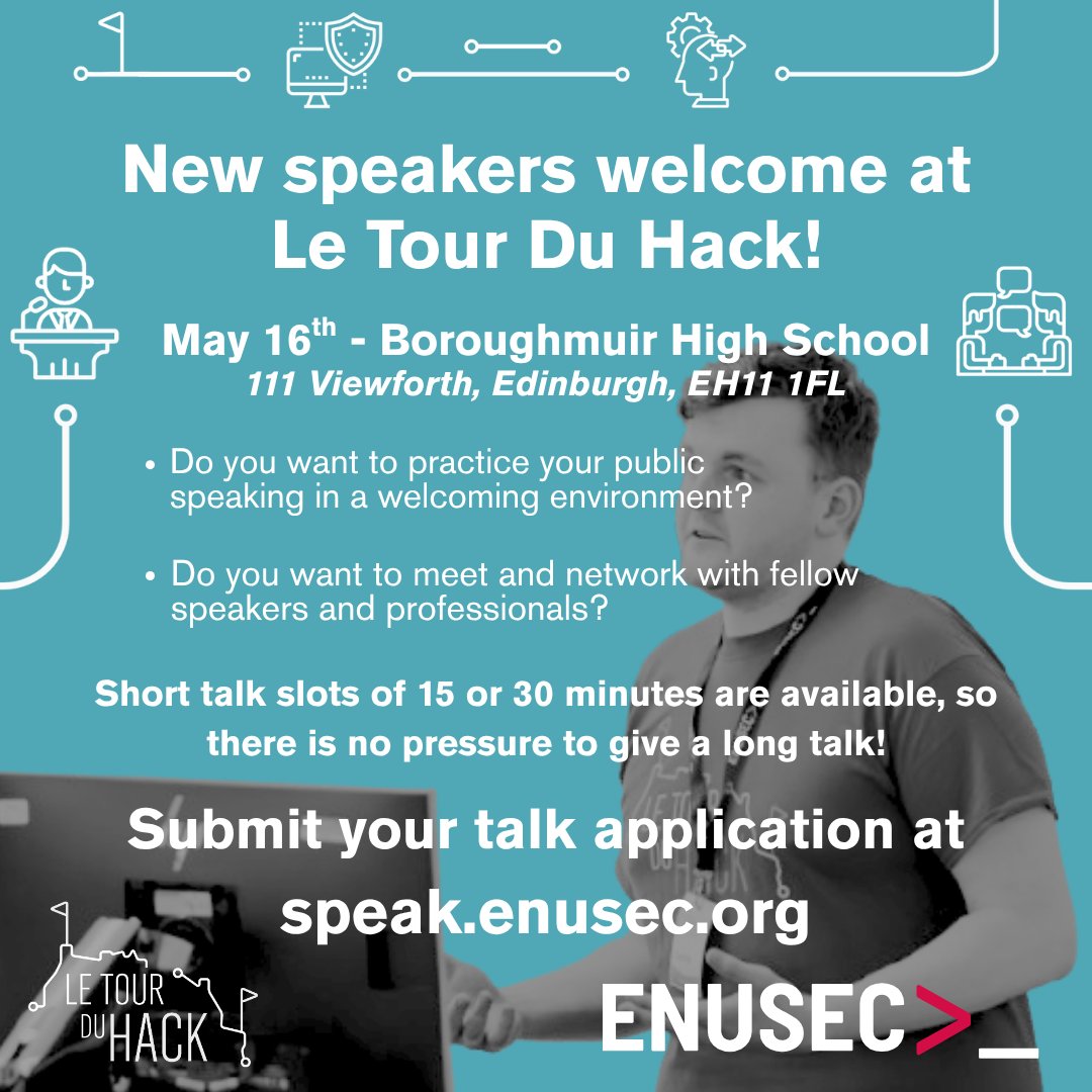 Edinburgh Napier University Security Society tweet media