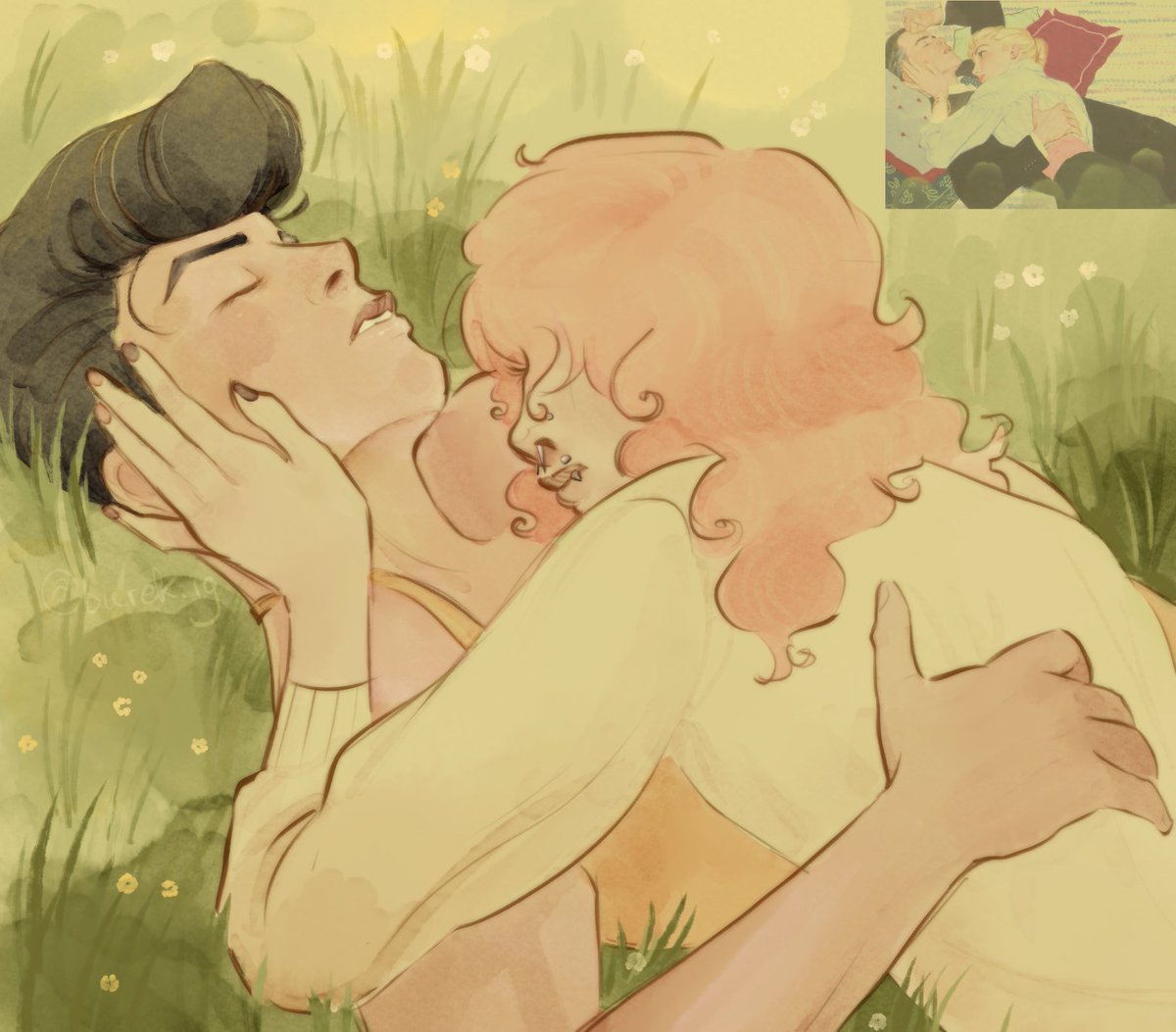 milo/spyke 🐶💚!! tweet media