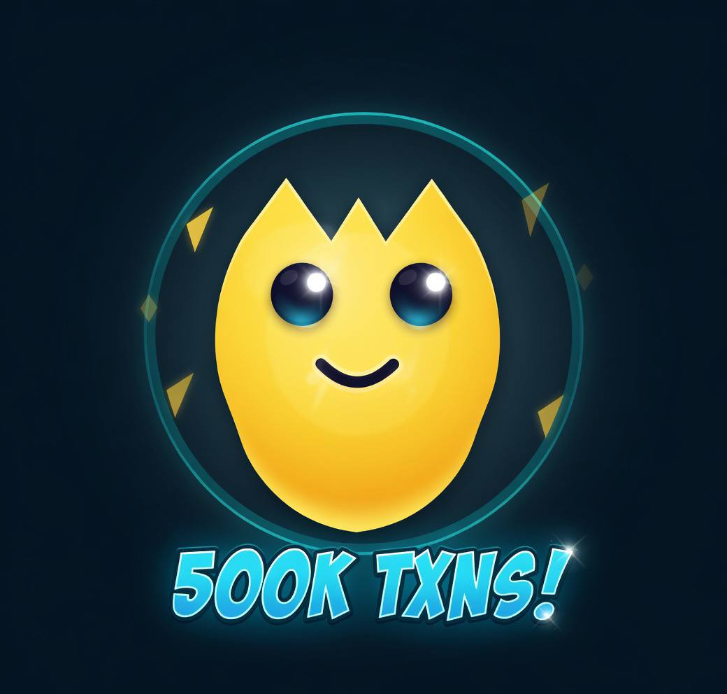 🚀 Big Milestone!

TEL Pets just passed 500K Total Transactions on the Adiri Testnet! 🔥

Huge thanks to everyone hatching pets, completing tasks &amp; joining Load Parties.
Every transaction helps strengthen the network for mainnet.

Let’s keep pushing! Who’s ready for 1 Million? 👀