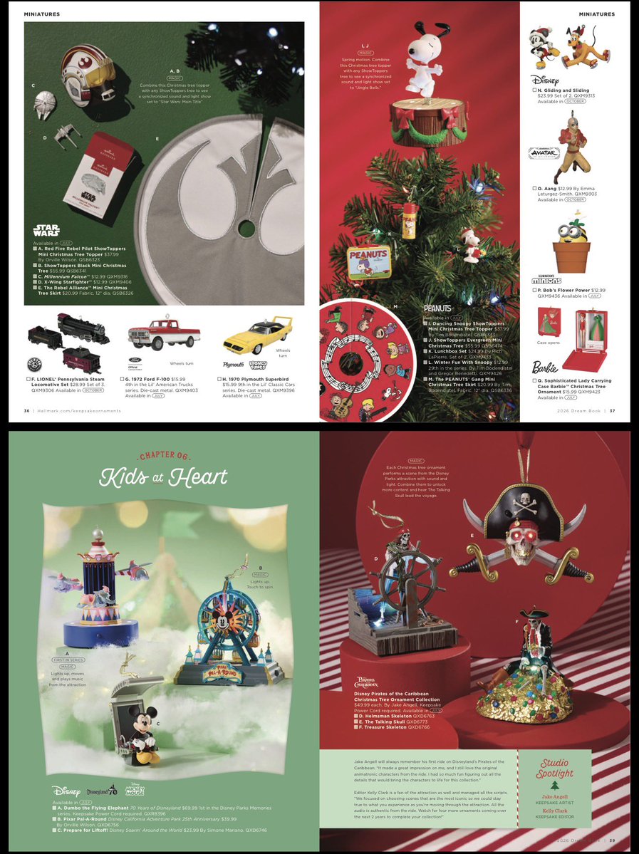 DisTrackers's tweet image. Check out this year’s Hallmark Keepsake Ornaments! There’s only 1 Funko Pop Ornament and it’s Pennywise! Full catalog on link.
.
hallmark.com/on/demandware.…
.
#Hallmark #Funko #Disney #Marvel #Ornaments