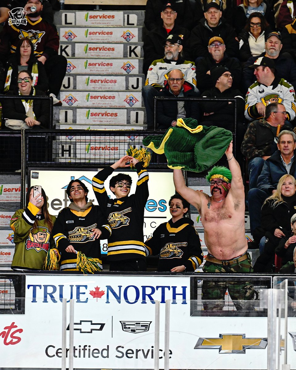OHLBattalion's tweet image. Tomorrow, we’re back on home ice 🏠 

We want to see you LOUD &amp;amp; PROUD #7thMan 🫡

Get your 🎟️ now | tickets.battalionhockey.con