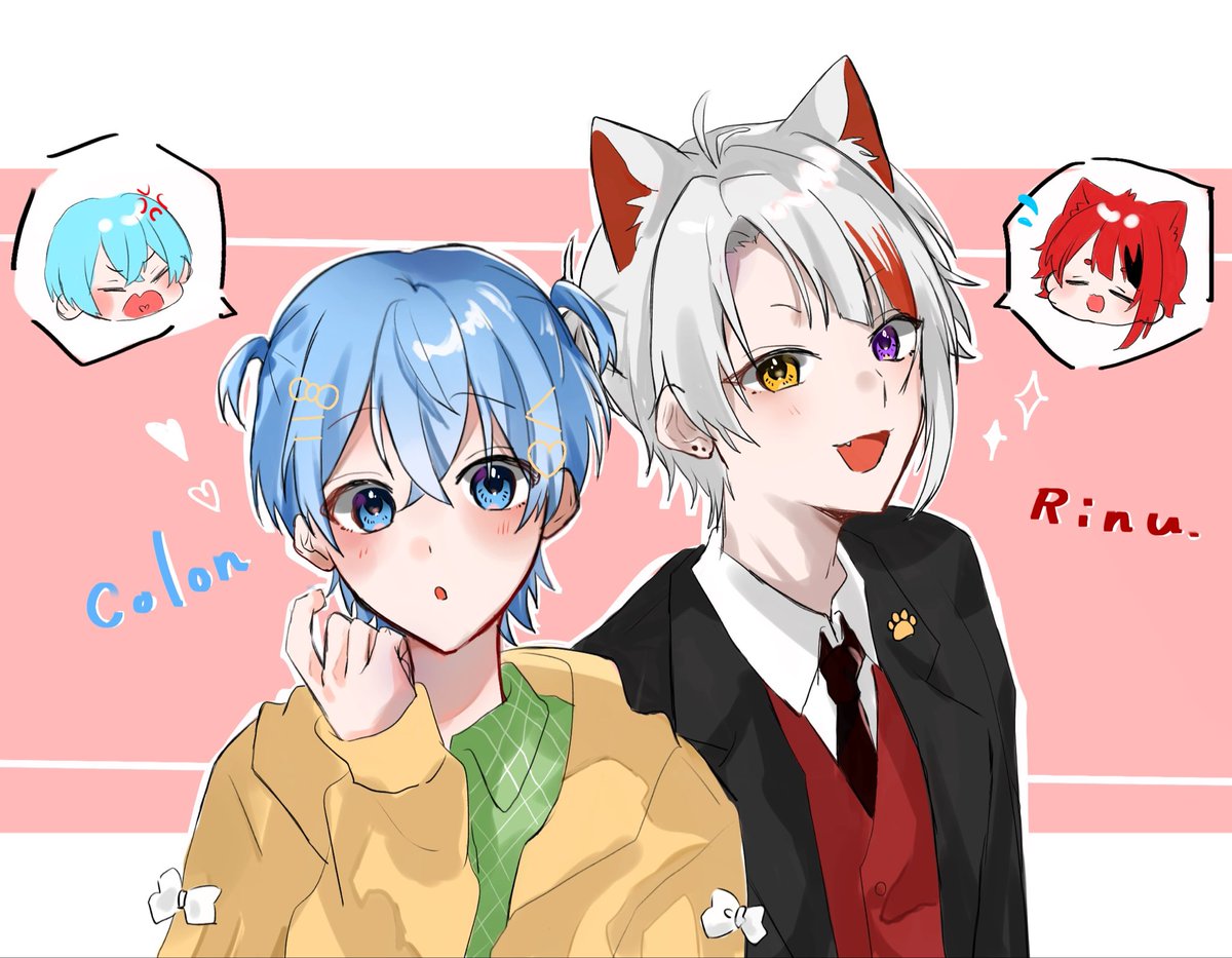 莉犬くんキャラデザぶっ刺さりすぎたしころんくんショタ需要しかなくて😭🩵❤️🩵❤️🩵❤️

#ころんギャラリー　#りいぬぎゃらりー