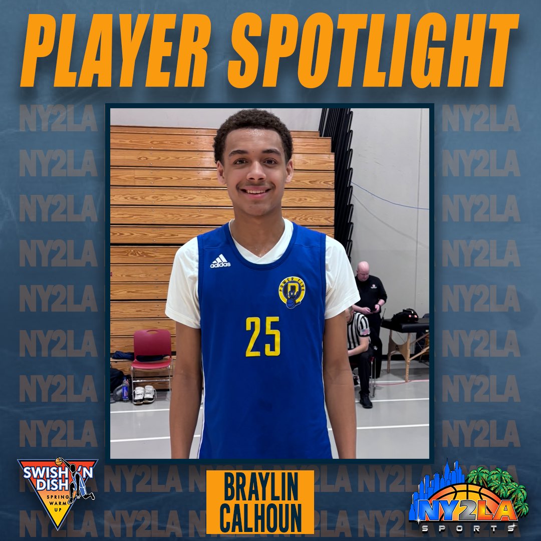 ny2lasports's tweet photo. NY2LA Swish n Dish Player Spotlights 📈

Braylin Calhoun - 2031
Grayson Trent - 2030
Robert Smith Jr - 2030
Jonathan Kelley - 2030

#NY2LASND https://t.co/2iN6PsbXxR