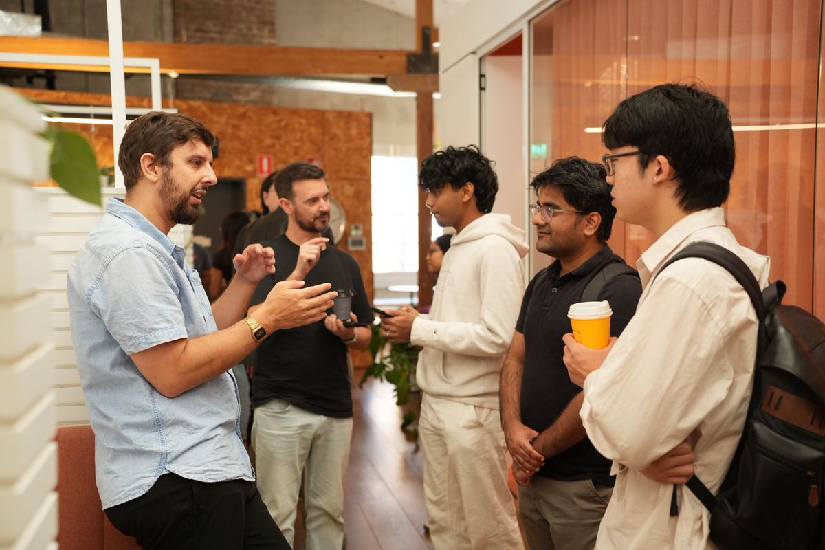 buildclub_'s tweet photo. ✨Highlights from Build Club Sydney x Folklore Ventures AI Hackathon ✨

From zero to shipped in hours 🤯 83 engineers &amp; founders teamed up in Redfern to build and demo AI apps 🚀

Big thanks to @Folklorevc for backing us and @Lovable  &amp; @RelevanceAI_ for supporting the ride!! https://t.co/30UuJmiDnI