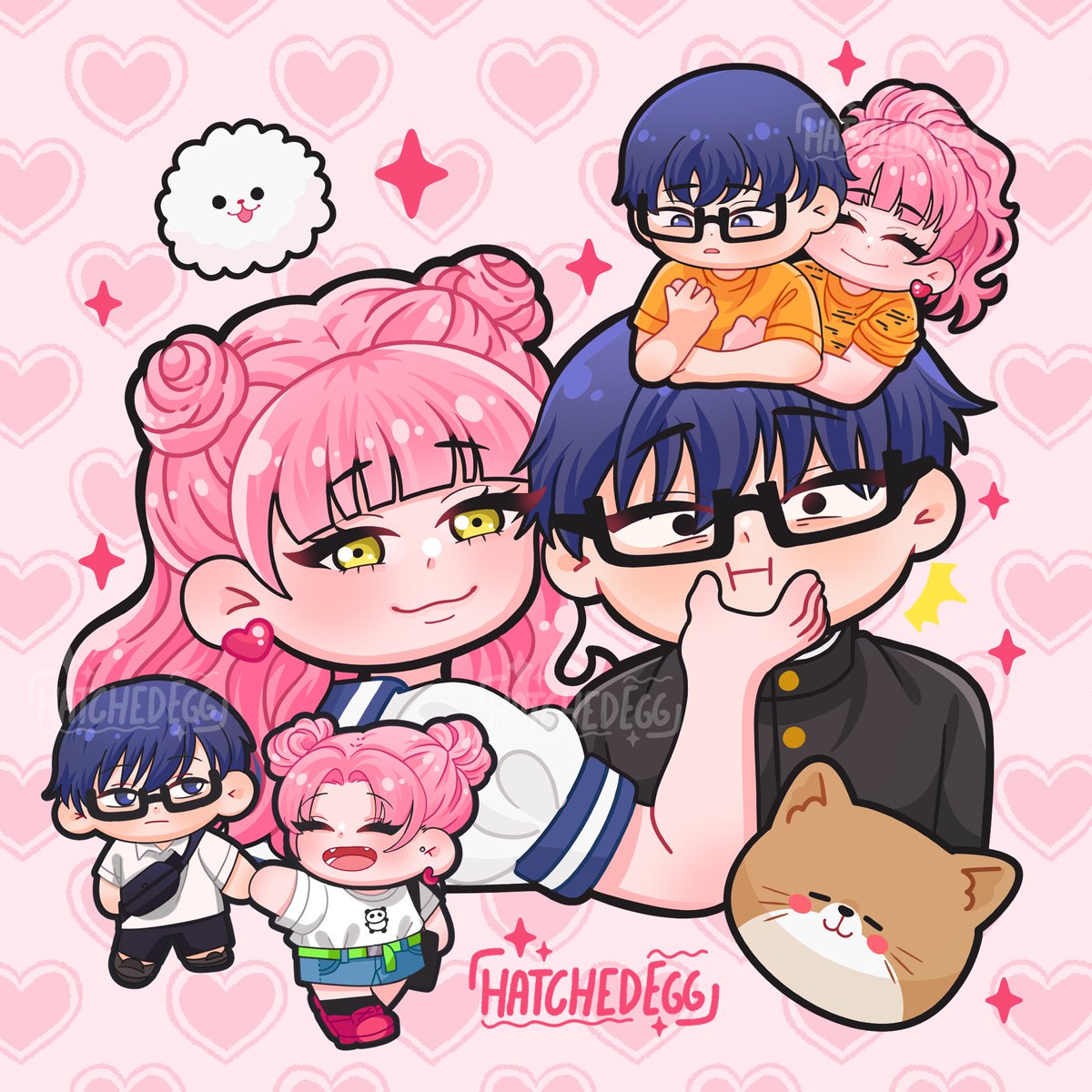 HatchedEgg : Comm Open 😺 tweet media