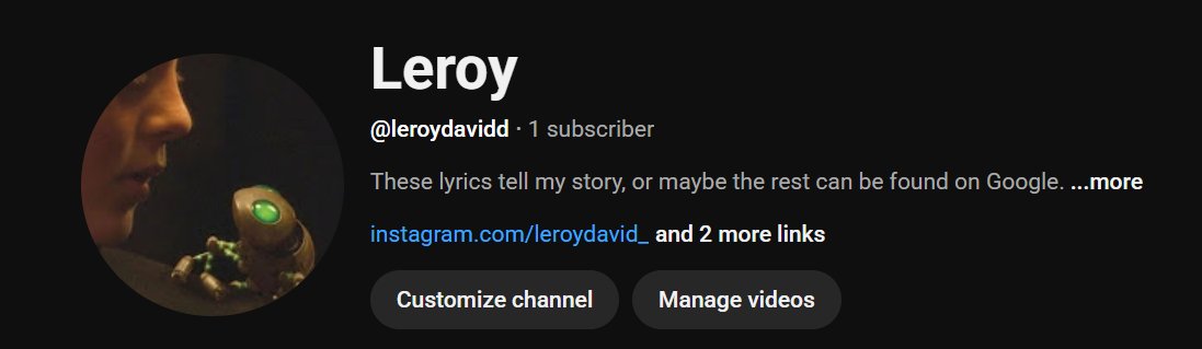 leroydavidd's tweet photo. MI YT ACCOUNT https://t.co/u0NcLfAJMR