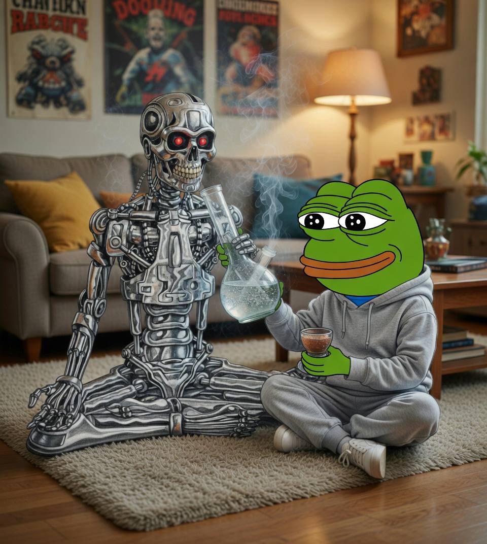 Terminatorerc20's tweet photo. $TERMINATOR X $PEPE https://t.co/NgibC4Vp5l