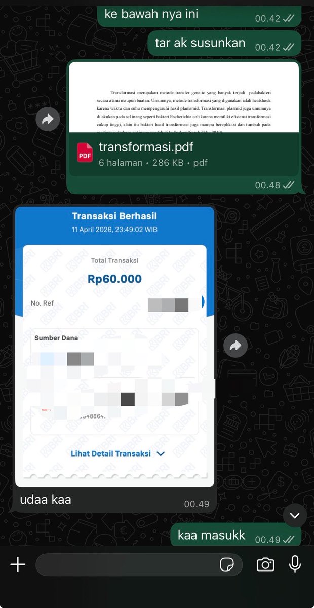 favooapp2's tweet photo. 12. Joki pembahasan laprak biotek 💓 https://t.co/11Oqwl3BQE