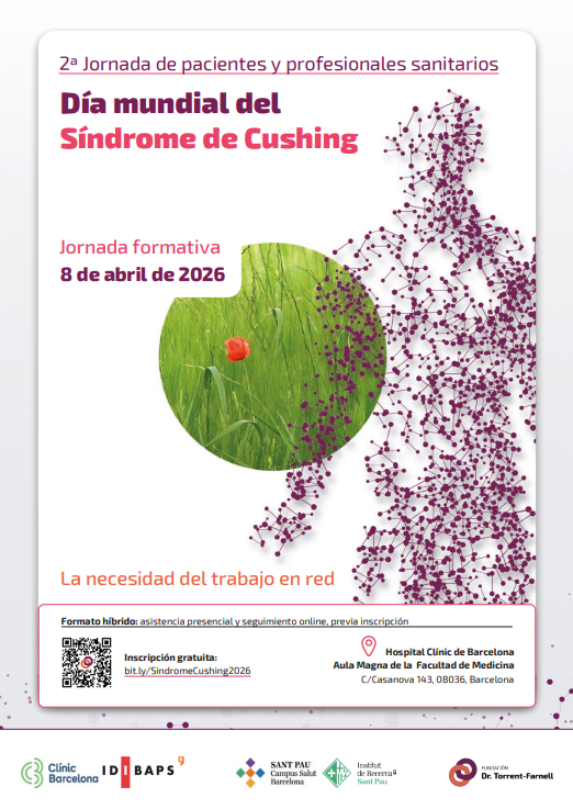 sindromecushing's tweet photo. 8 de Abril 2026 el Día Mundial del Síndrome de Cushing.

Visibilidad a esta enfermedad desconocida 

Desde @sindromecushing dar las gracias a:
@fundtorrentfarnell @hospital_clinic @hospital_santpau @hbellvitge @vallhebroncampus @phd_idibaps @plataformam

#DiaMundialDelCushing https://t.co/xgVsTVK1fS