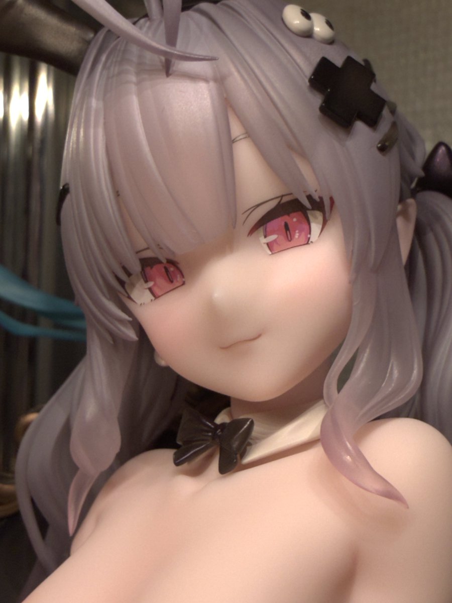 久しぶりに気まぐれなフィギュア画像

"カンザリン"先生オリジナルキャラ 
死ノ宮かんな セクシーバニーVer

お顔がデコマス通りでめちゃくちゃかわいい
あとちっぱいがとっても素敵です
楽しみにしていたので大満足です! 