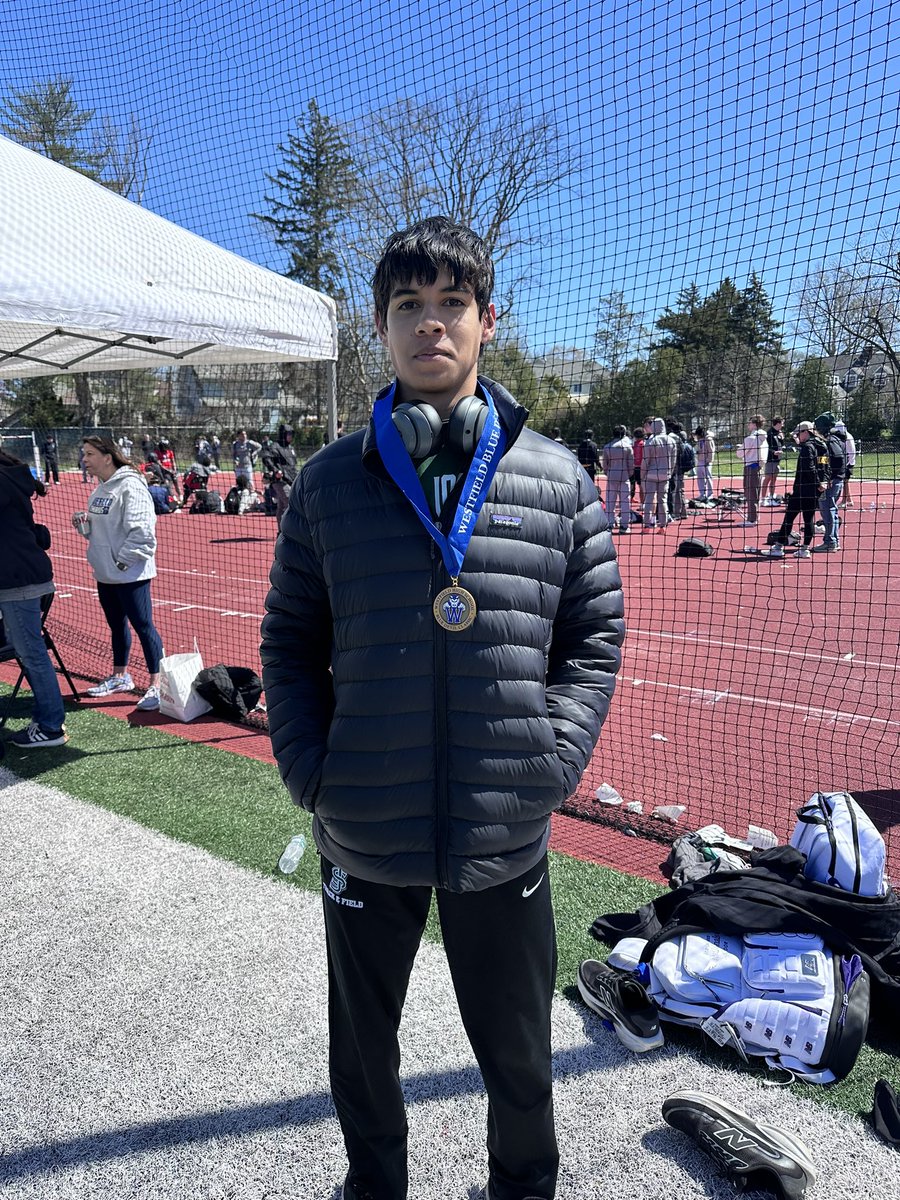 coachirsch's tweet image. Carlos Venegas ‘26 wins the 400 meter dash with a time of 48.8 at the very prestigious Blue Devil Classic! Carlos now holds the 400 meter record!
#Joes #ALLIN #FAIR 
@_CoachHarding @carlosvenegas08 @BTCoacher @njmilesplit @coreyannan360
