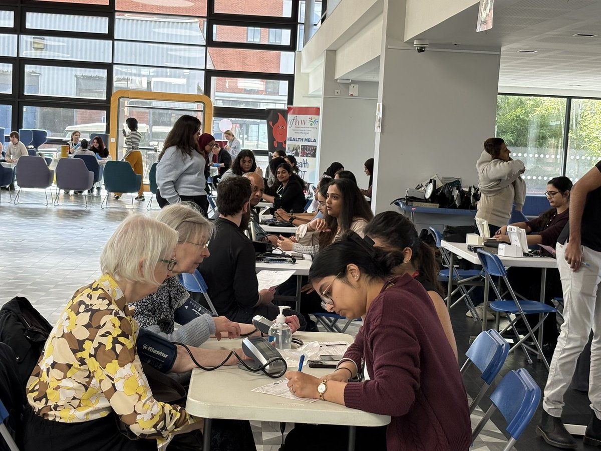 RajDiabetes's tweet photo. #Healthmela at @Uni_Lancashire organised by @NFHW1 https://t.co/WkOR2Jp8cw