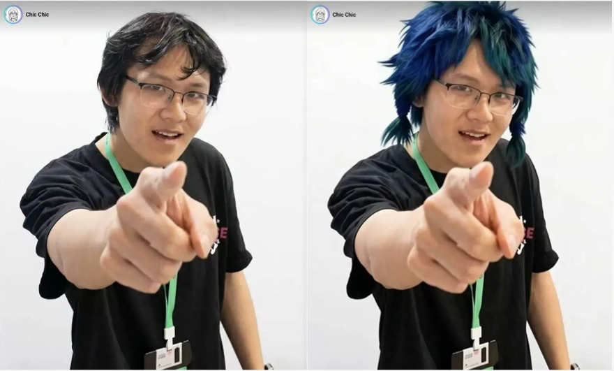 SimslearnAi's tweet image. No one can walk out of a barbershop with a smile？
We fixed that.

Introducing Chic Chic — a “hairstyle TikTok” that learns your face, your style, and your vibe with every swipe.
Powered by recommendation systems, diffusion models, and Gaussian hair reconstruction — so you see