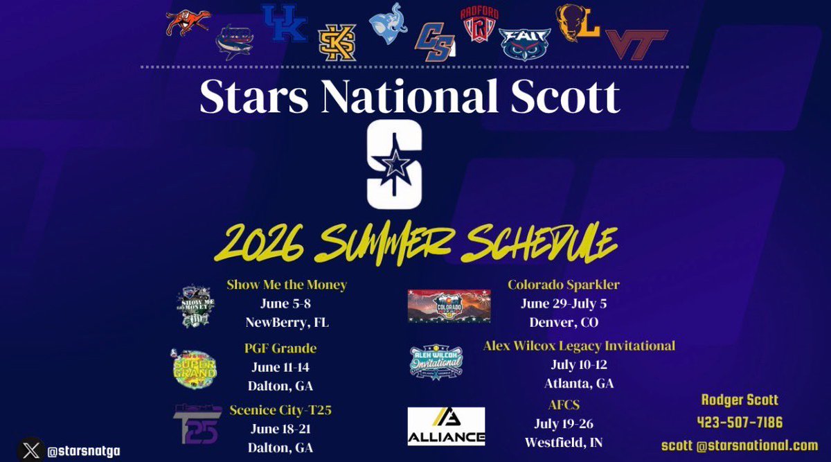 Stars National Scott-GA 18U tweet media