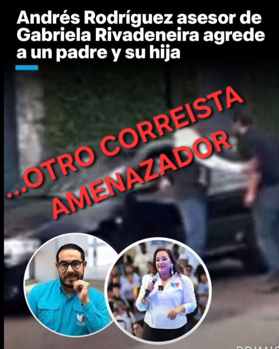 <a href="/QuitoNoticias1/">Quito Noticias</a> <a href="/rrdcarquitectos/">RRdc Arquitectos & Constructores</a> #LadyFuria, Que Vergüenza de Arquitecto  Andrés Rodríguez, este ENERGÚMENO TIPEJO, debería estar #Preso.  Por eso dí:
#CorreismoNuncaMás 🤢🤮