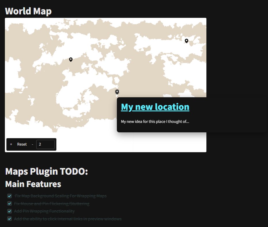 DanielFiuk's tweet photo. I'm wrapping up version 1.0.0 of the Maps Plugin for Obsidian that I introduced in my last update. My main goal now is figuring out how to release the plugin. Building my own plugin has been a lot of fun, and I’m excited to finally get it out there. https://t.co/5DoaM85vP0