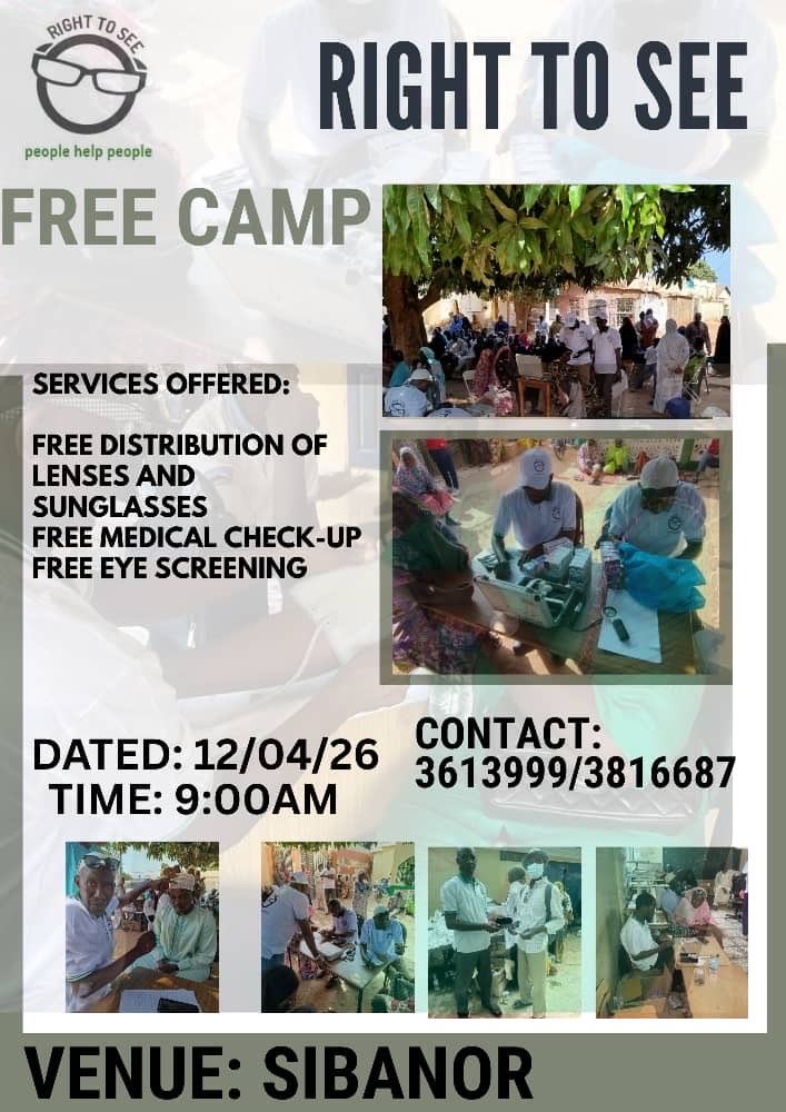 MikeDampha's tweet image. Right To See, People Help People 

#RightToSee #PeopleHelpPeople
#Gambia #Africa #TheGambia