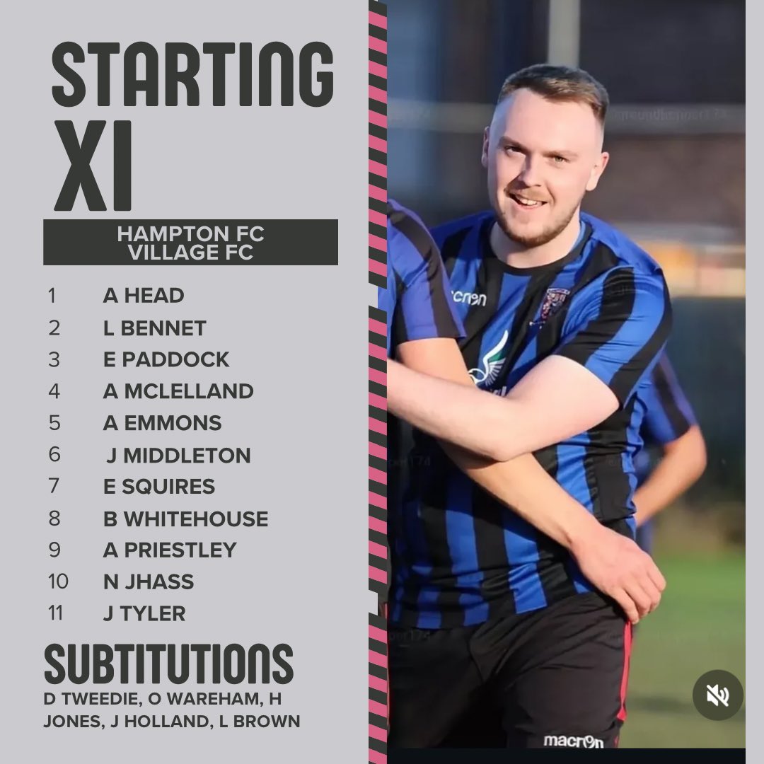 Hampton_1996's tweet photo. Hampton 6-2 Village

Very good win and performance from the lads today. A convincing 2nd half saw us score 4 and come out 6-2 winners.

Not sure what Tweedie had for breakfast but it turned him into prime Lukaku

Up the Hampton❤️🤍 https://t.co/Yx1US52xzU