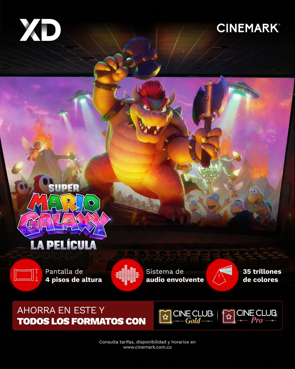 Cinemark Colombia tweet media