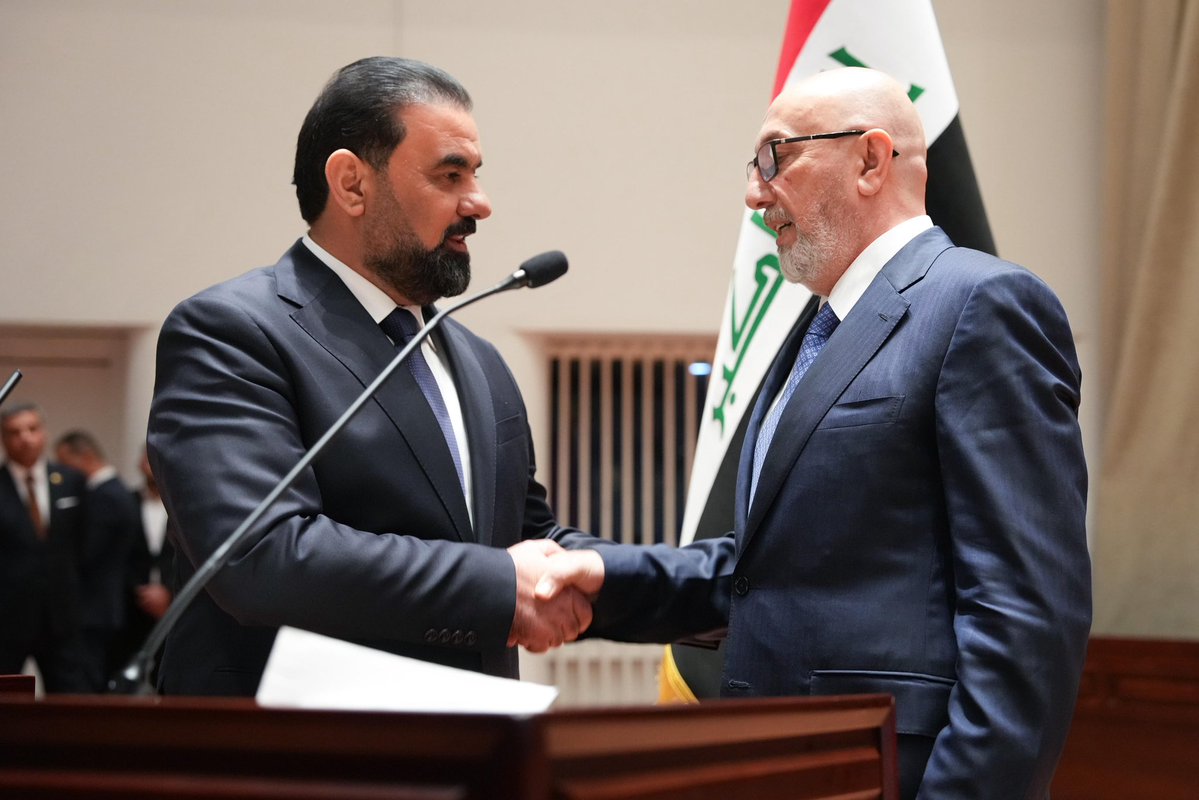 المكتب الاعلامي لرئيس مجلس النواب العراقي tweet media