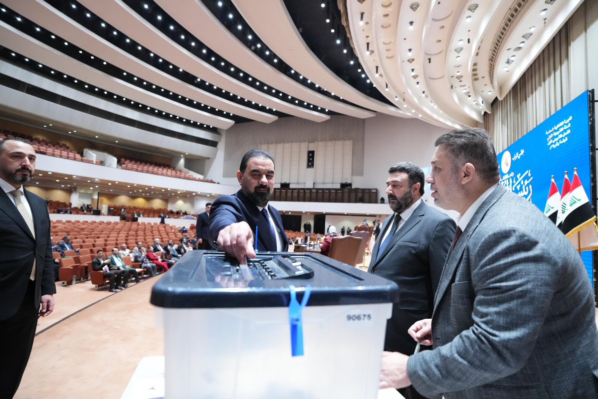 المكتب الاعلامي لرئيس مجلس النواب العراقي tweet media
