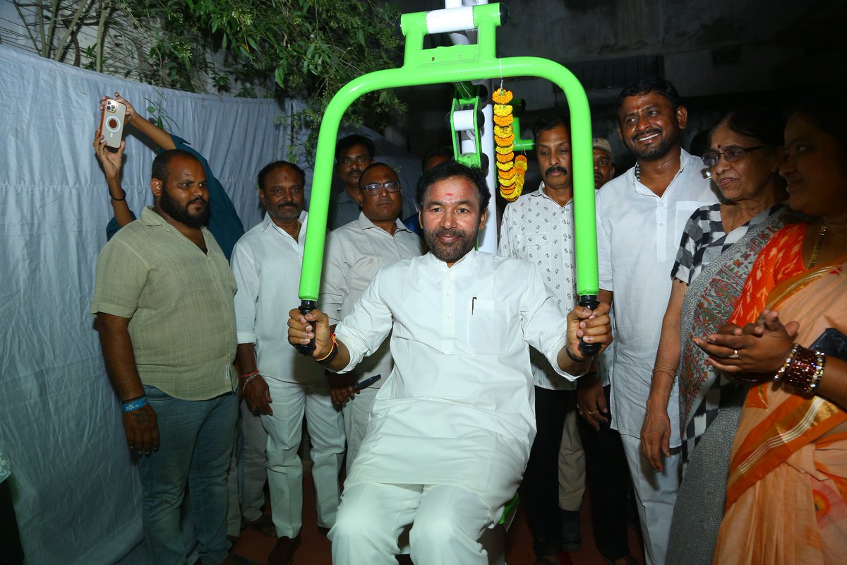 G Kishan Reddy tweet media