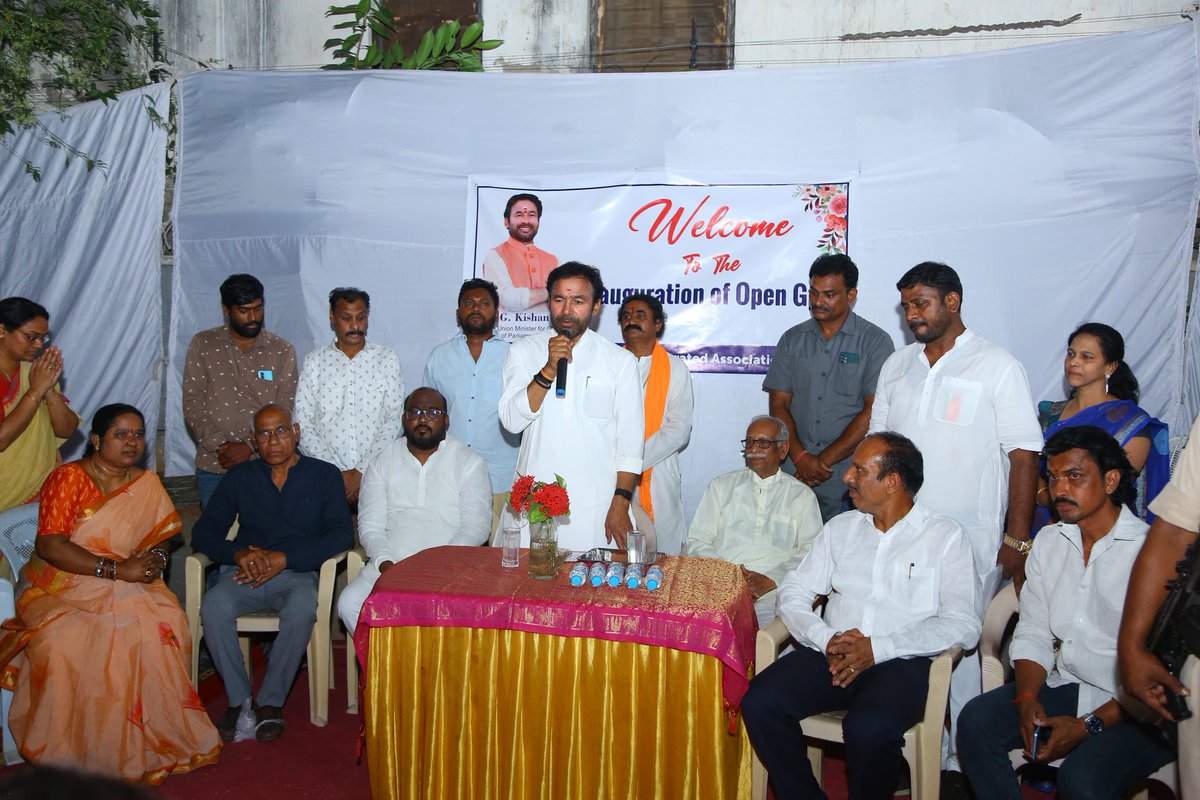 G Kishan Reddy tweet media