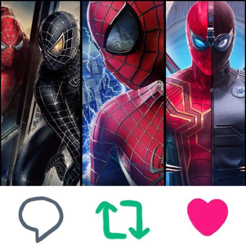 CinemaSupreme's tweet photo. Which Spider-Man movie is the best here? https://t.co/asK8zJVvoP