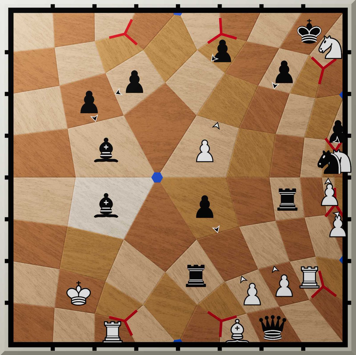 polyreplay's tweet photo. Chess Twist daily puzzle, Saturday, 11 April 2026. Play as Black, 4 moves to checkmate

Solve it at https://t.co/M1xSk9T75N

#chess #puzzle https://t.co/i4kpr5gJdr