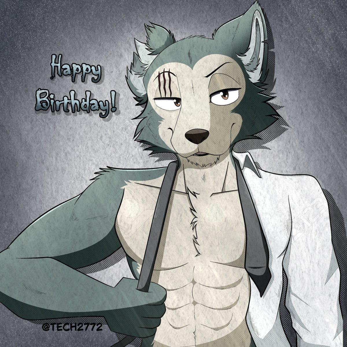 Tech2772's tweet image. HAPPY "Belated" BIRTHDAY LEGOSHI! 🐺🎂