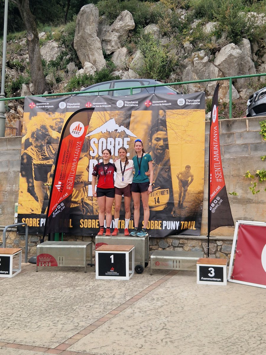 JaumeLlanso's tweet photo. Núria Llansó primera categoria promesa i tercera categoria absoluta del Kilòmetre Vertical Sobrepuny, a la Nou de Berguedà! https://t.co/Qy8ZxgQ0Xm