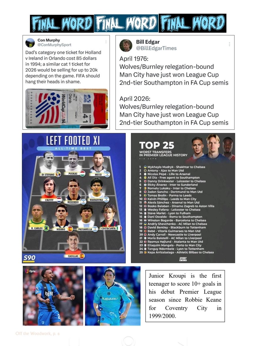 UCC Staff Fantasy Football tweet media