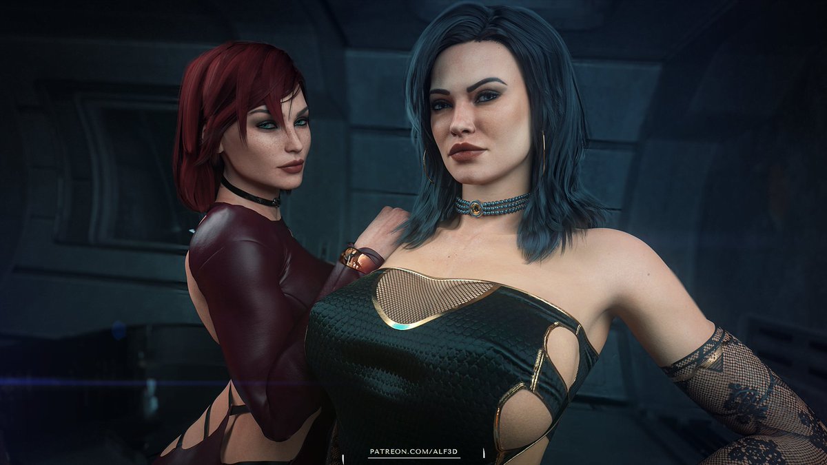 Aelf3d's tweet image. Miranda x Femshep 🖇️

(More in links)

#fanart #game #masseffect