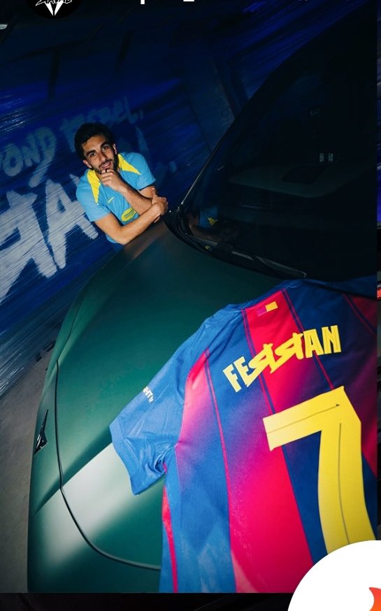 Inverted R Bold FC Barcelona and CUPRA have teamed up to promote the new CUPRA Raval ...